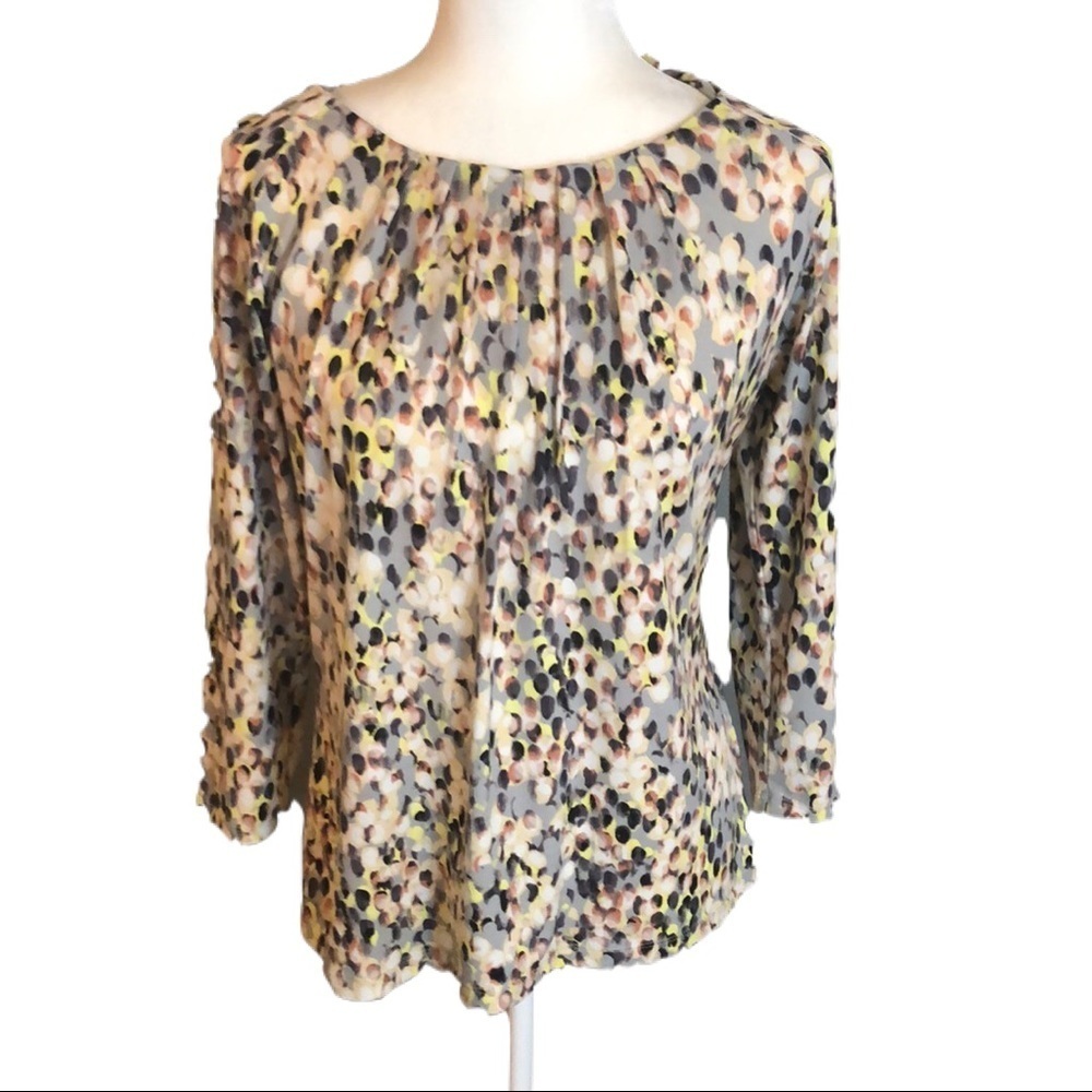 Liz Claiborne keyhole blouse M